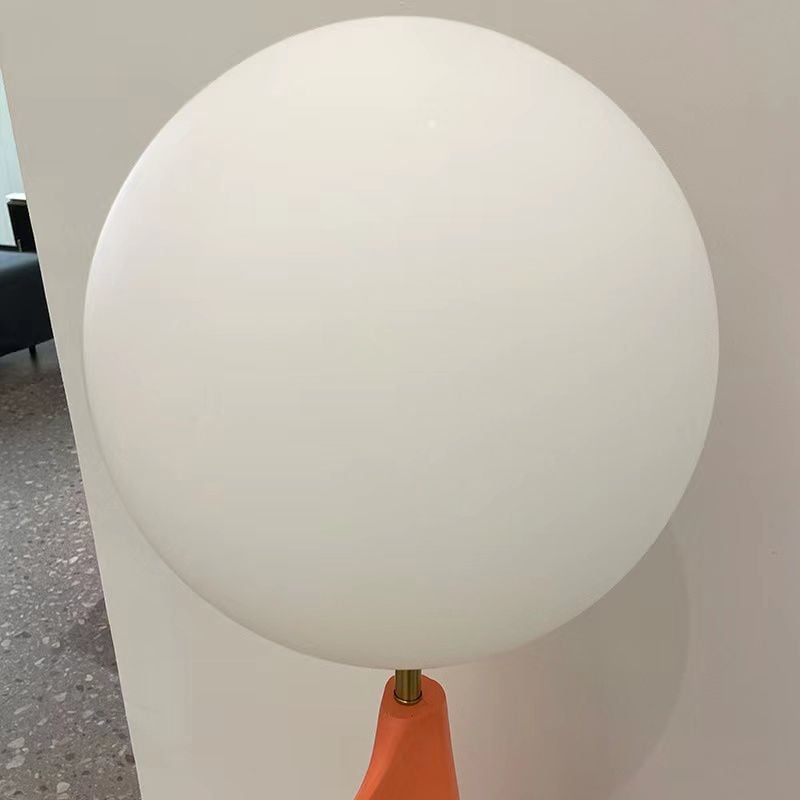 Carins Nordic Globe Floor Lamp, Metal&Glass, Living room - Lumpaz