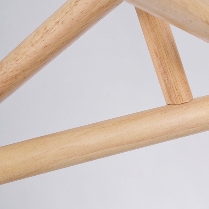 Ozawa Modern Globe Wood/Glass Flush Mount Ceiling Light - Lumpaz