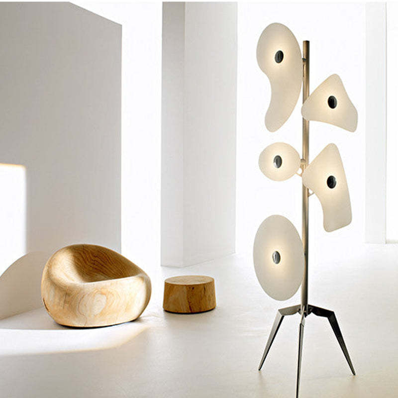 Morandi Floor Lamp Modern, ABS/Metal, Colorful, Living Room - Lumpaz