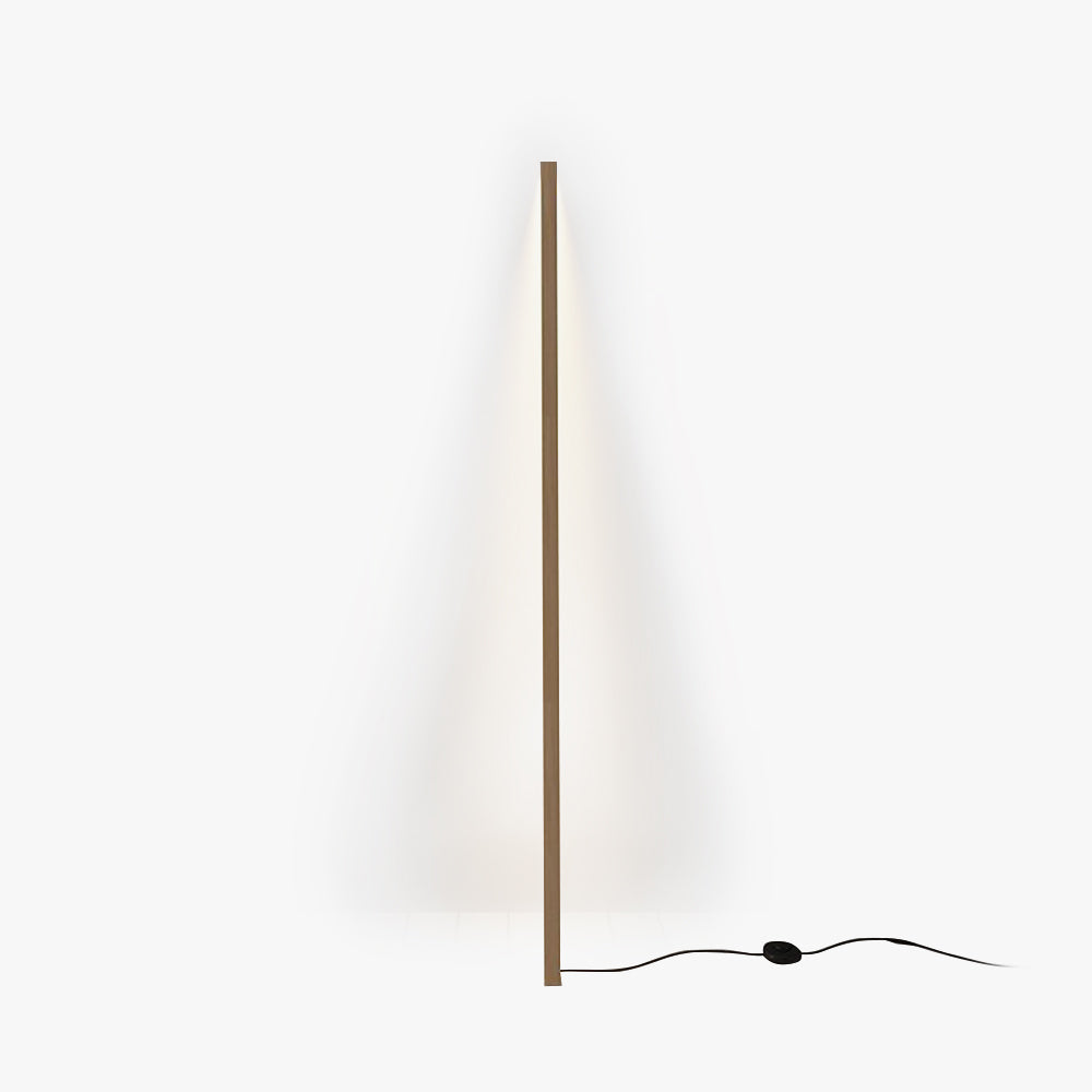 Ozawa Minimalist Linear Wooden 2 Color Floor Lamp - Lumpaz
