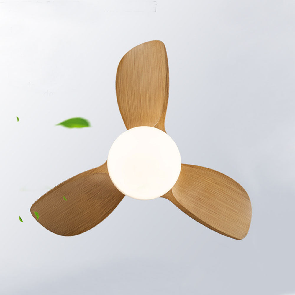 Morandi 3-Blade Basic Ceiling Fan with Light, 3 Color, 30'' - Lumpaz