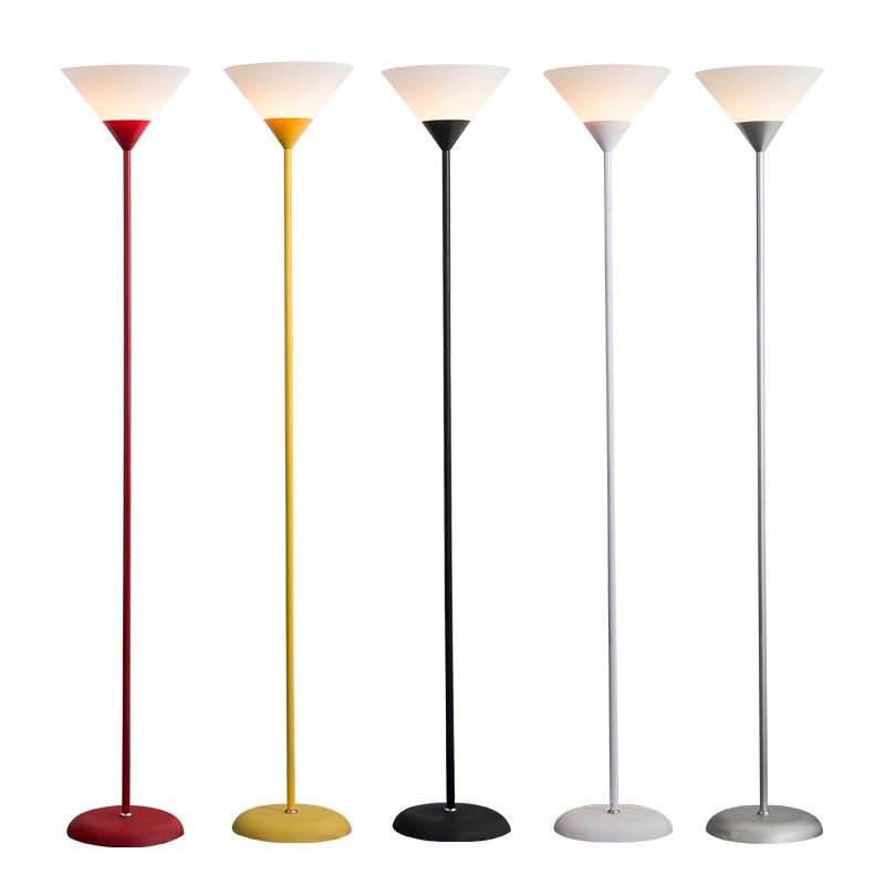 Morandi Modern Cup Floor Lamp, Multi Colors, Metal/Acrylic - Lumpaz