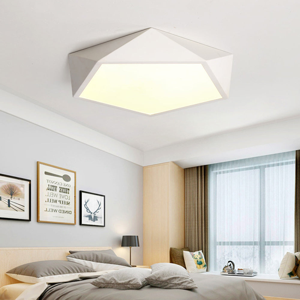Quinn Modern Flush Mount Ceiling Light, DIA 40/55CM - Lumpaz