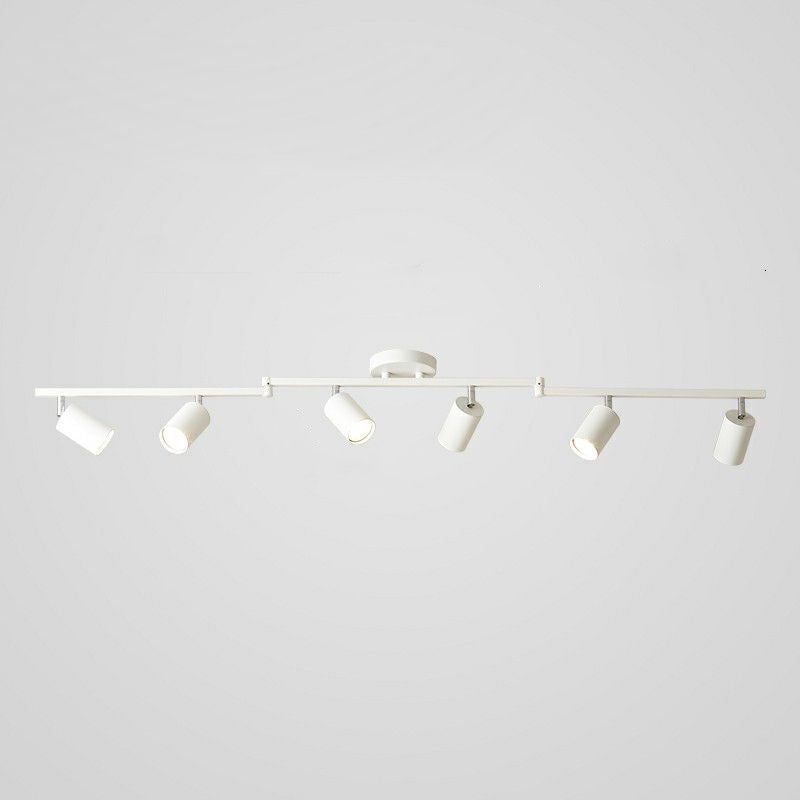 Haney Black Modern Ceiling Light Spotlight Cast, 3 Color, 3/4/5/6 Head - Lumpaz