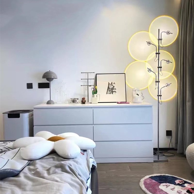 Salgado Modern Floor Lamp Sunset Projector Living Room - Lumpaz