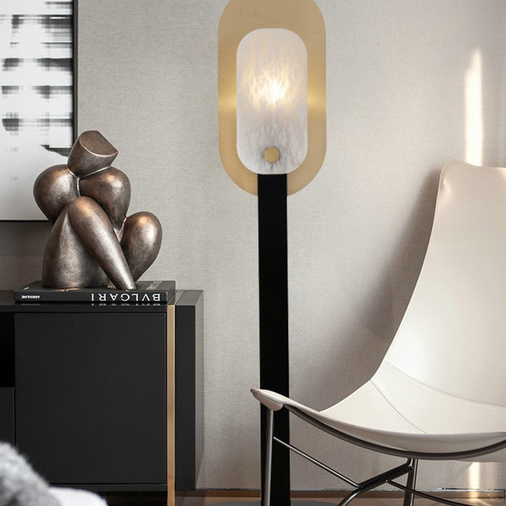 Cooley Nordic LED Floor Lamp, Metal&Marble - Lumpaz