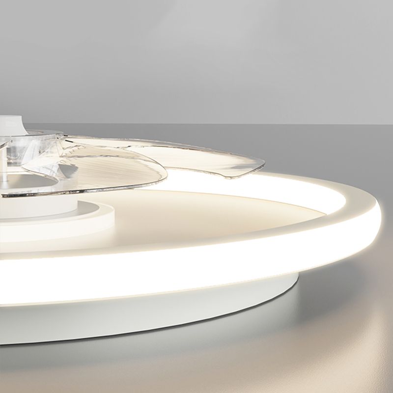 Kirsten 7/3-Blade Ceiling Fan With Light, 8 Style, L 20"/24'' - Lumpaz