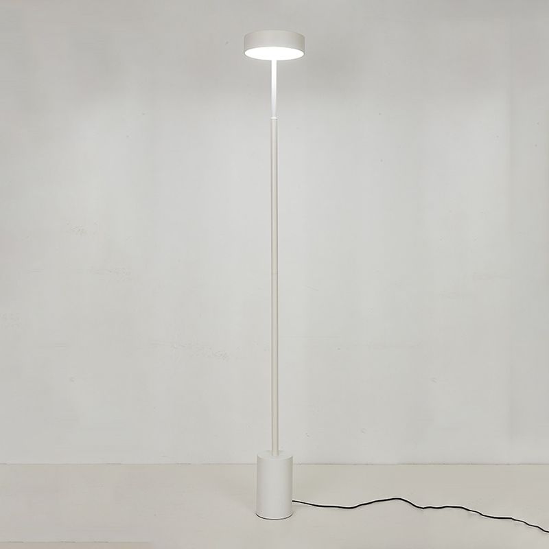 Edge Floor Lamp Linear Modern/Minimalist, Black/White/Gray, Bedroom - Lumpaz