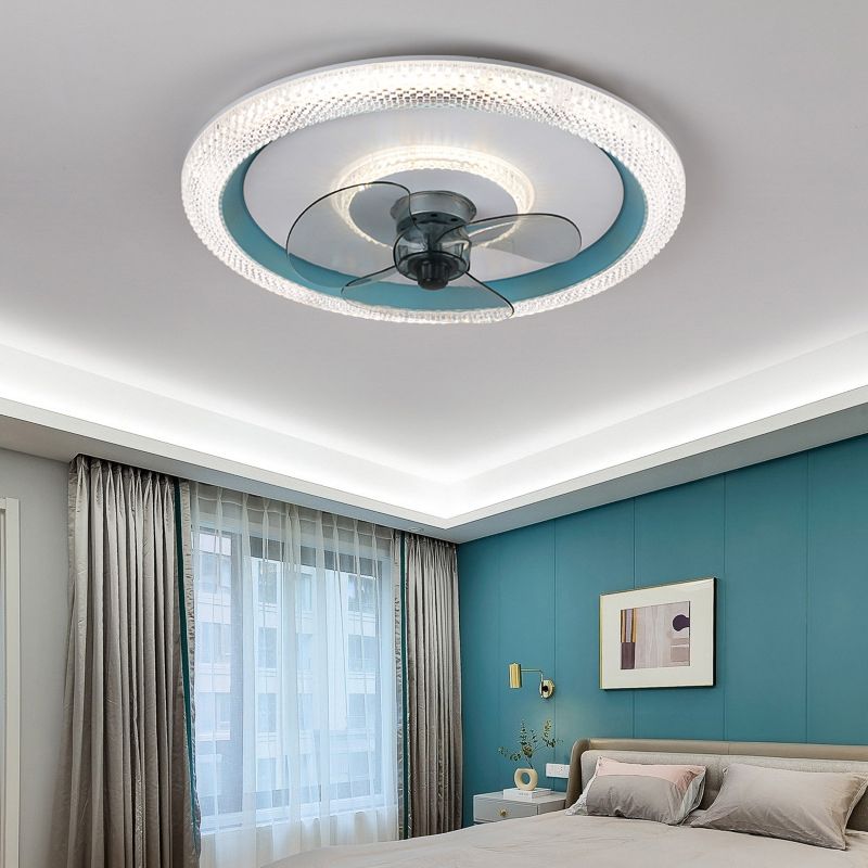 Kirsten 3-Blade Ceiling Fan with Light, 3 Color, DIA 20 " - Lumpaz