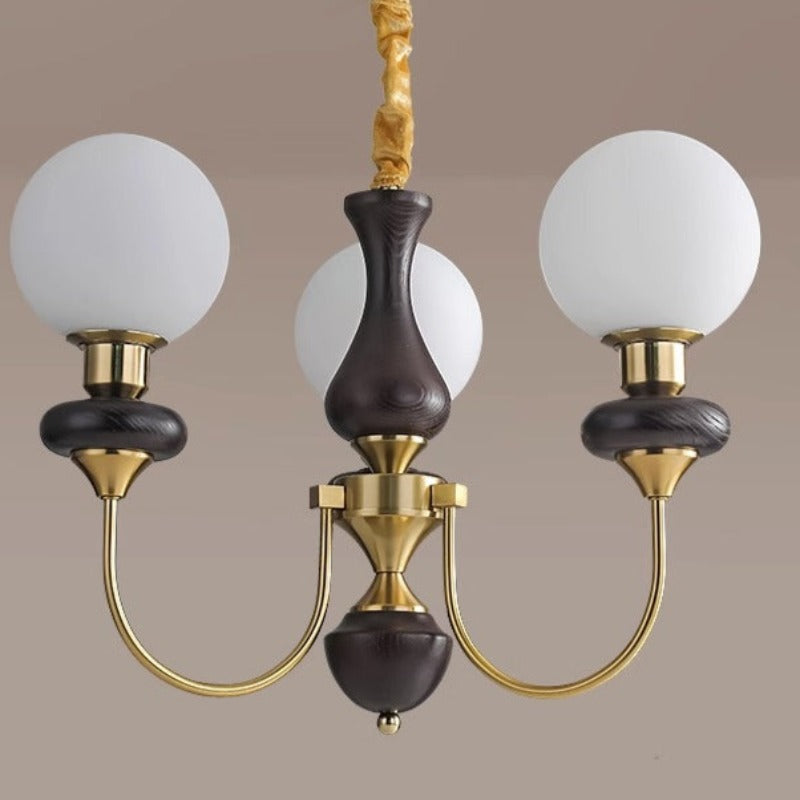 Silva Modern Luxury Decorative LED Chandelier Gold Metal Living Room - Lumpaz