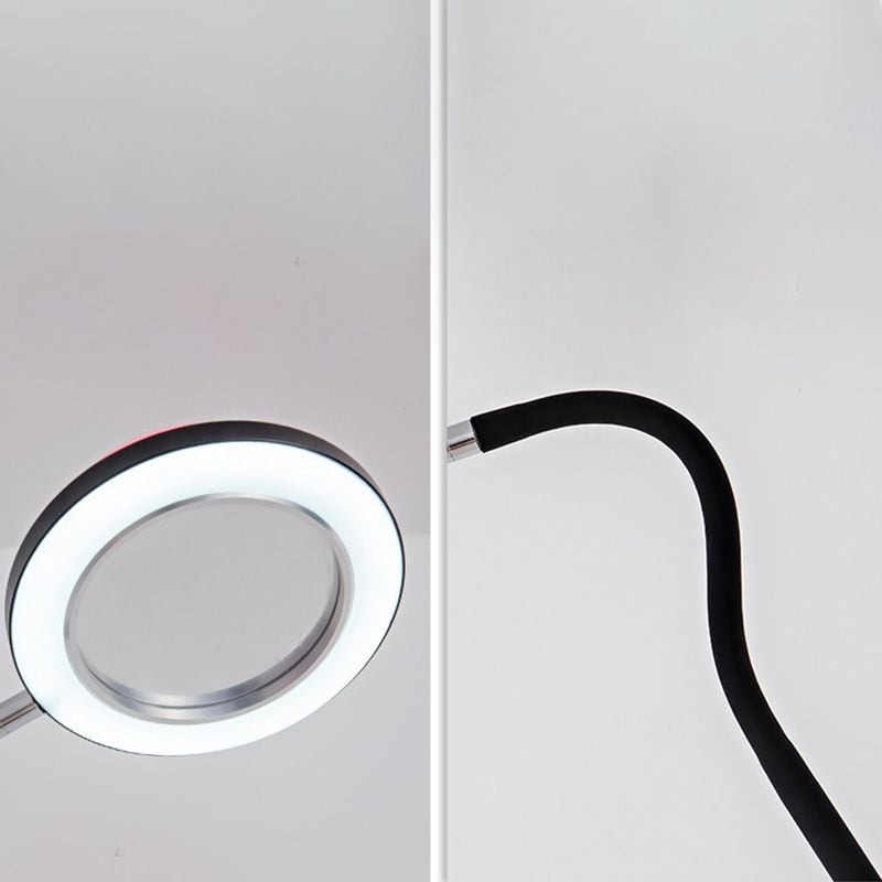 Eryn Modern Globe Metal Acrylic Floor Lamp - Lumpaz