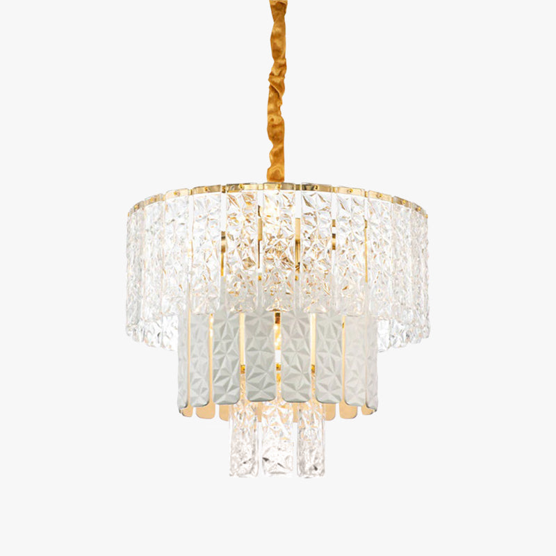 Marilyn Modern Linear Metal Pendant Light Black Living Room - Lumpaz