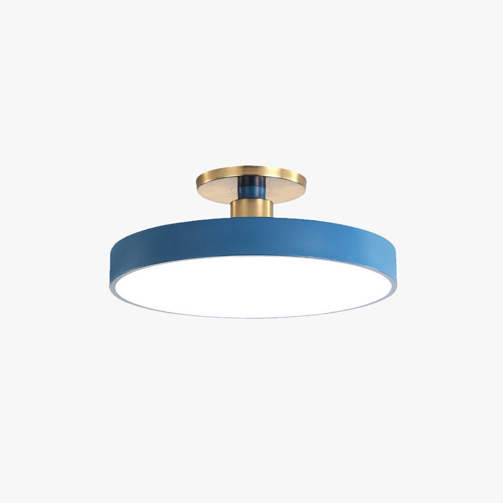Morandi Nordic Minimalist Round Flush Mount Ceiling Light - Lumpaz