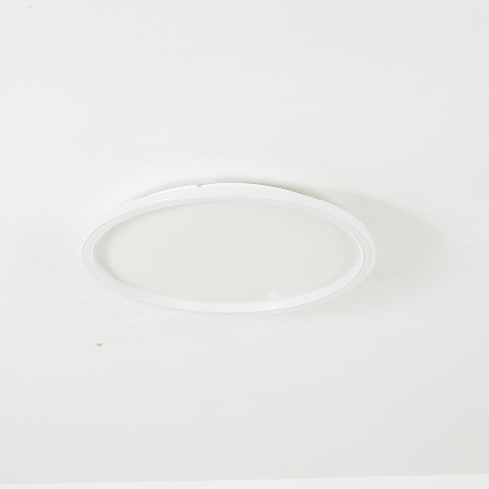 Quinn Flush Mount Ceiling Light Modern LED Round Hollow - Lumpaz