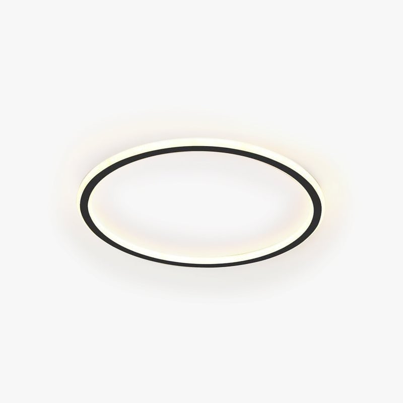 Quinn Flush Mount Ceiling Light Modern LED Round Hollow - Lumpaz
