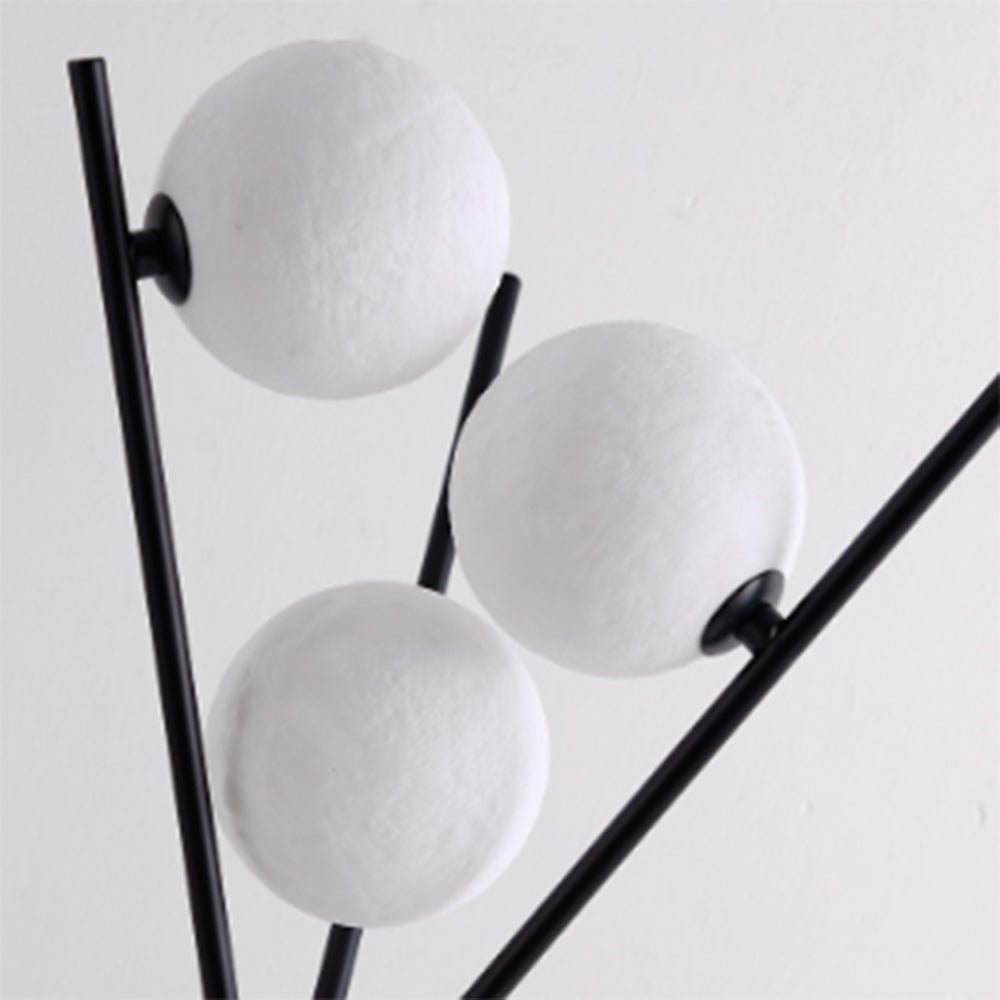 Valentina Tripod Floor Lamp/Table Lamp, Metal/Acrylic - Lumpaz