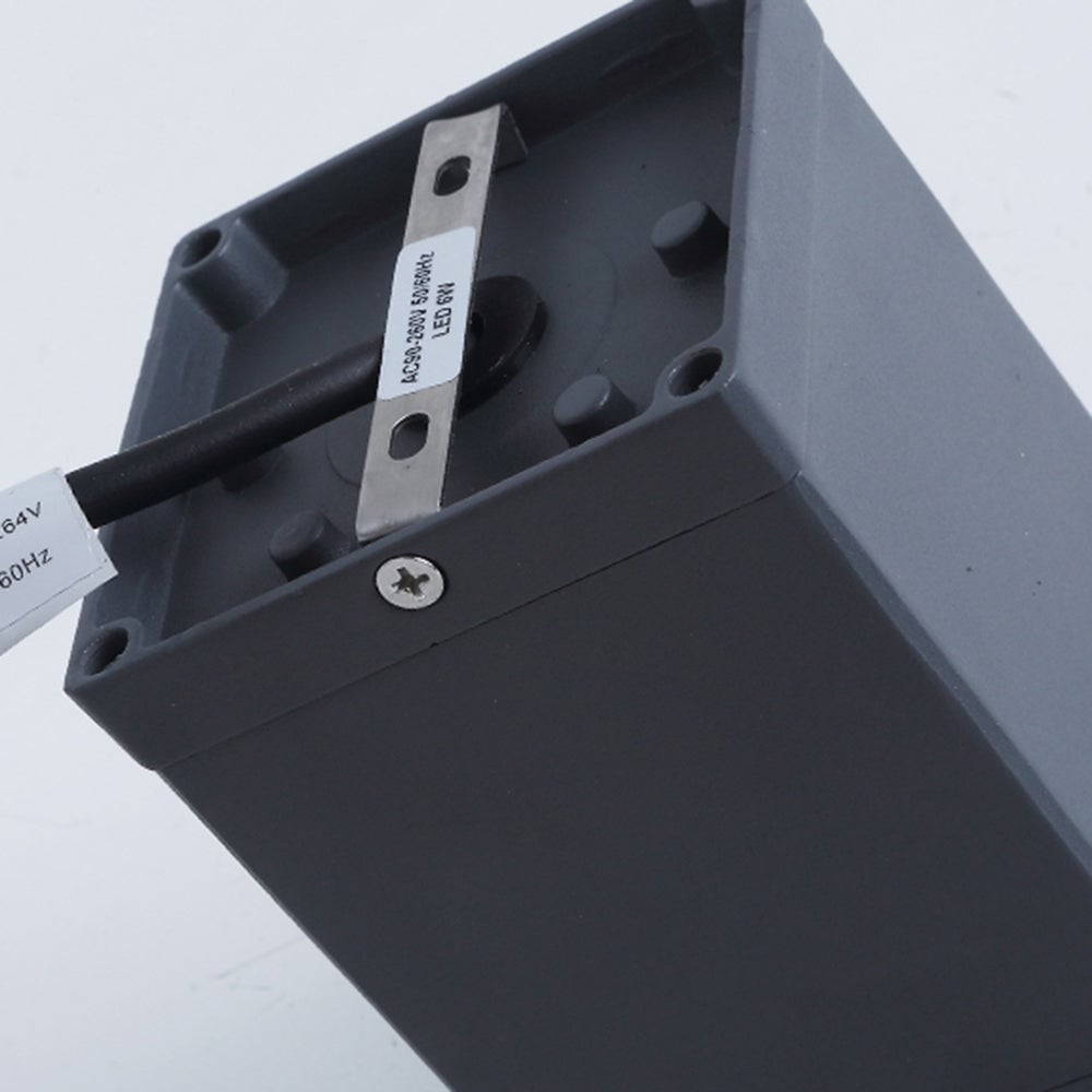 Orr Modern Black Rectangualr Flush Mount Ceiling Light, Metal/Glass - Lumpaz