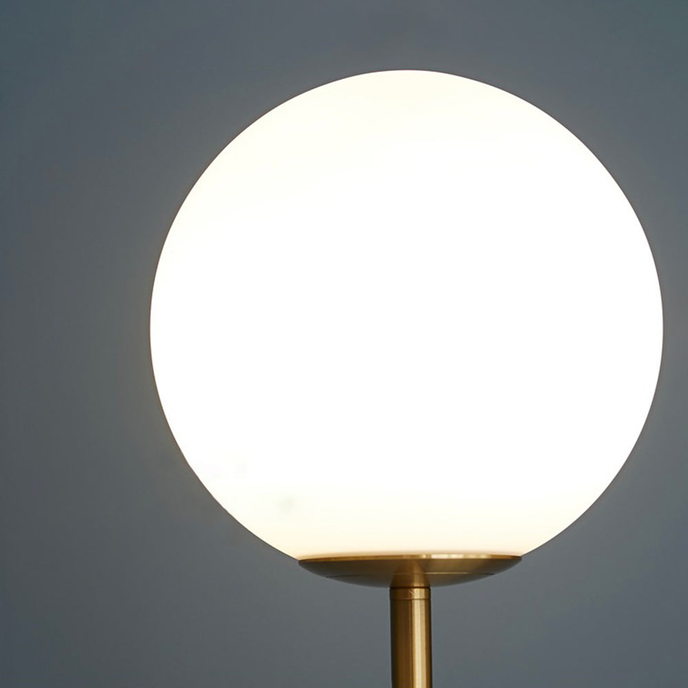 Valentina Simple Single Glass Bubble Floor Lamp - Lumpaz
