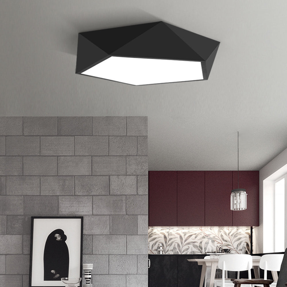 Quinn Modern Flush Mount Ceiling Light, DIA 40/55CM - Lumpaz