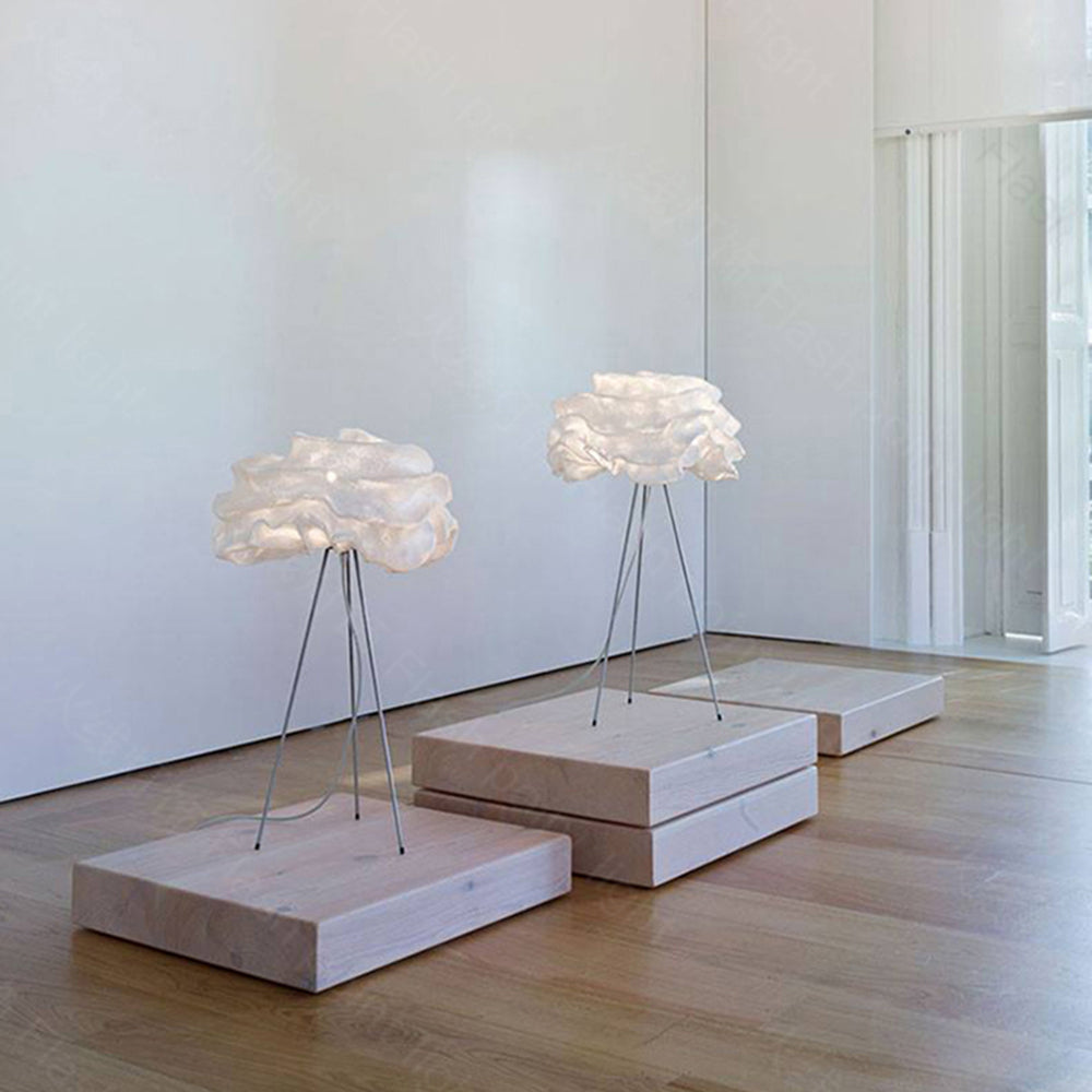 Renée Artistic Cloud Floor Lamp, White, Living Room/Bedroom - Lumpaz