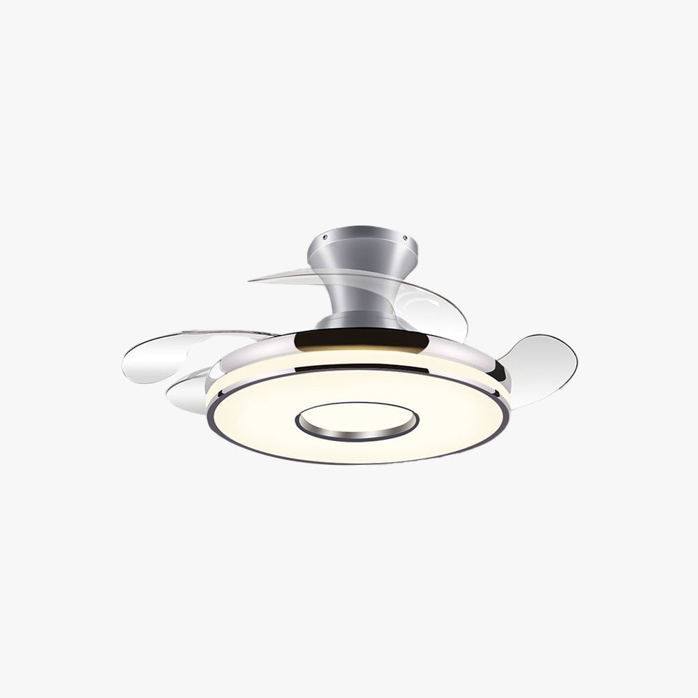 Quinn Ceiling Fan with Light, 2 Color, L 35.8"/42.5"/48" - Lumpaz