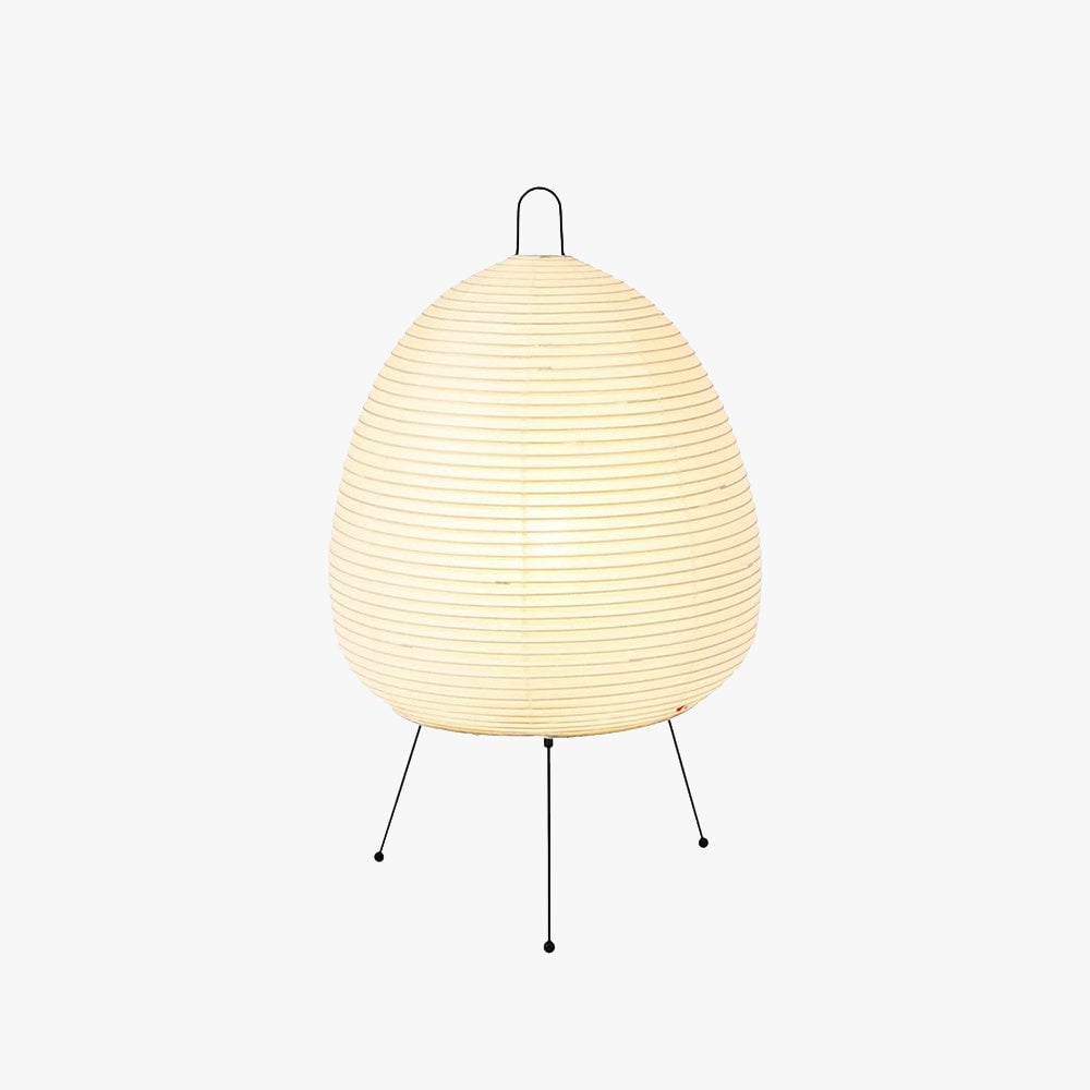 Renée Post Modern Funky Floor Lamp, Artificial Paper/Metal, White - Lumpaz