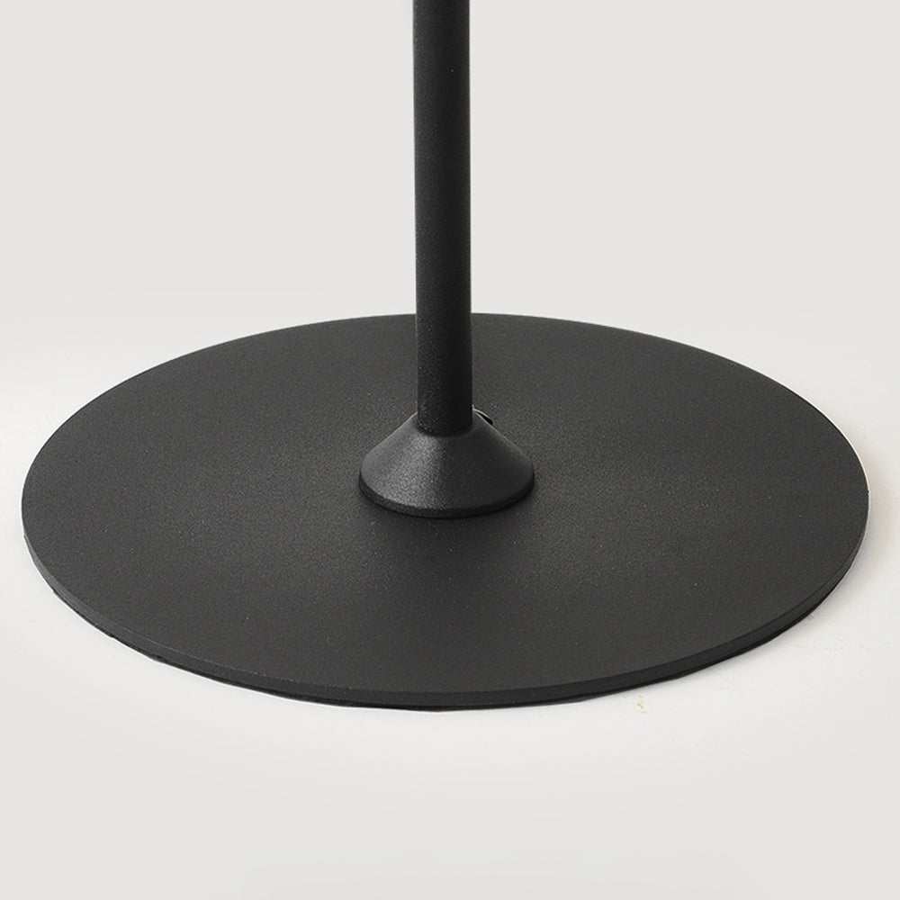 Carins Modern Simple Black Floor & Table Lamp, Metal - Lumpaz