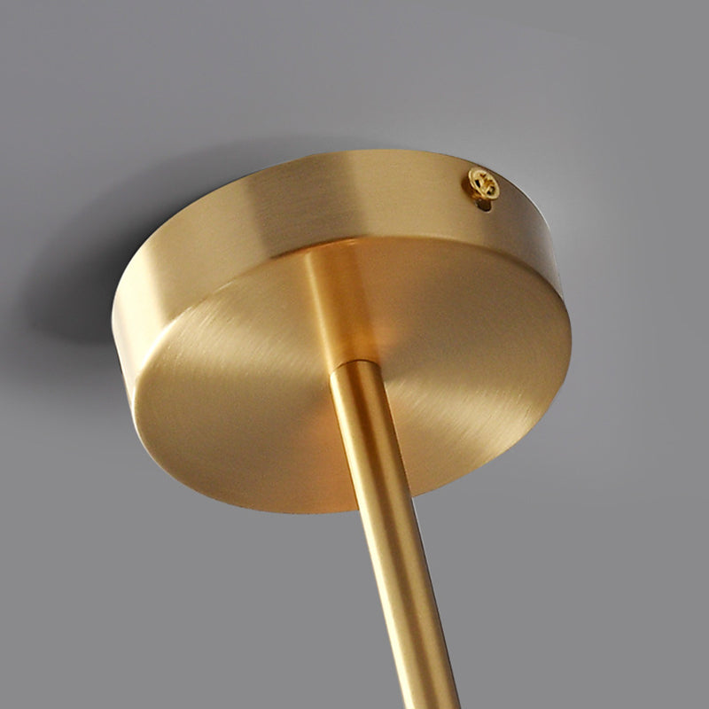 Sanna Modern Cylinder Semi-Flush Mount Clear Glass Ceiling Light, Cognac/Gray - Lumpaz