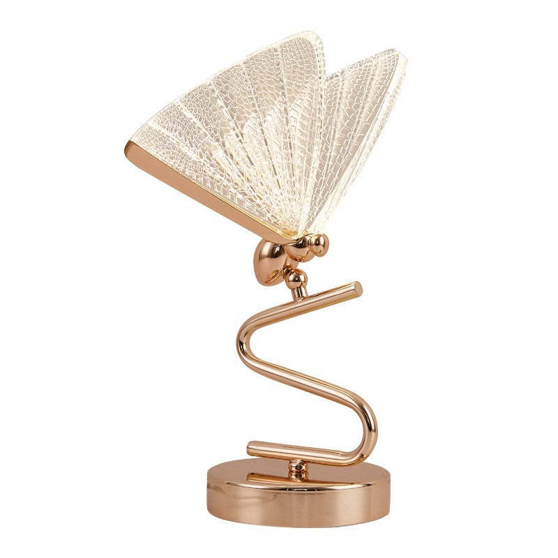 Kady Modern Butterfly Floor/Table Lamp, Living Room/Bedroom - Lumpaz