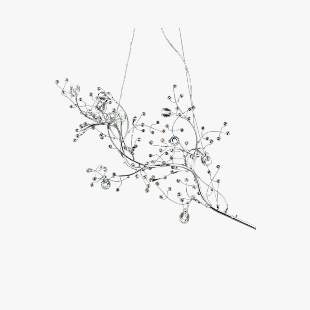 Olivia Romantic Art Deco Branch Pendant Light Gold/Black/Silver Living Room - Lumpaz