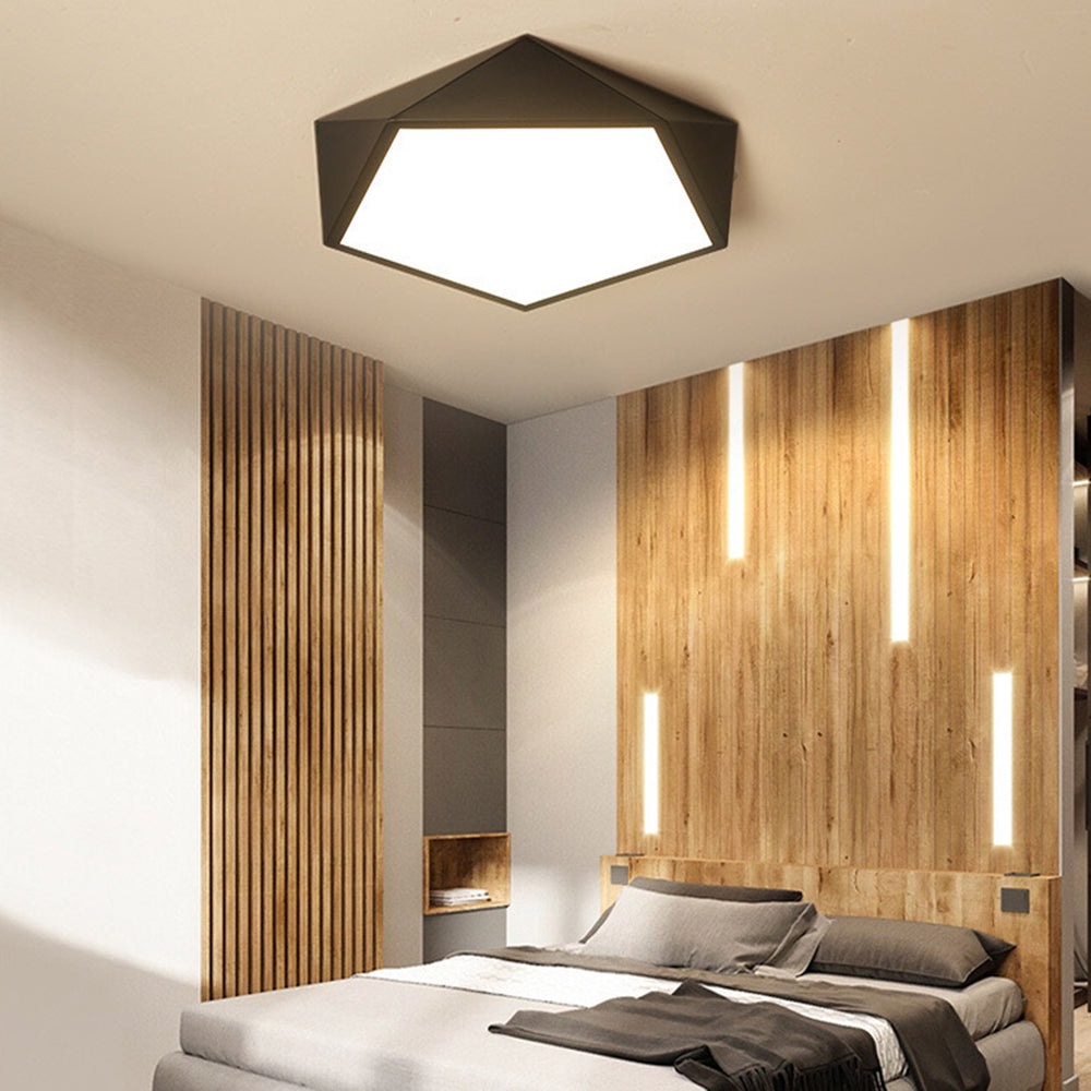 Quinn Modern Flush Mount Ceiling Light, DIA 40/55CM - Lumpaz