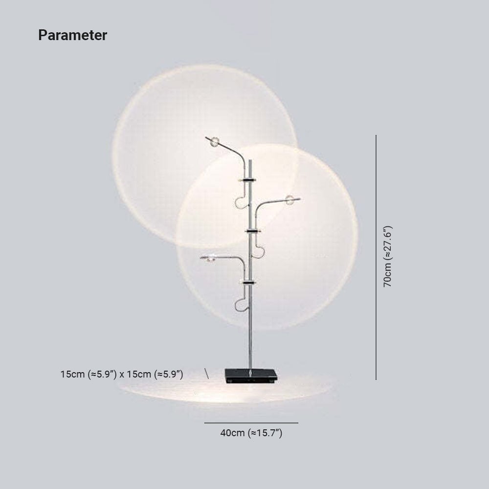 Salgado Modern Floor Lamp Sunset Projector Living Room - Lumpaz