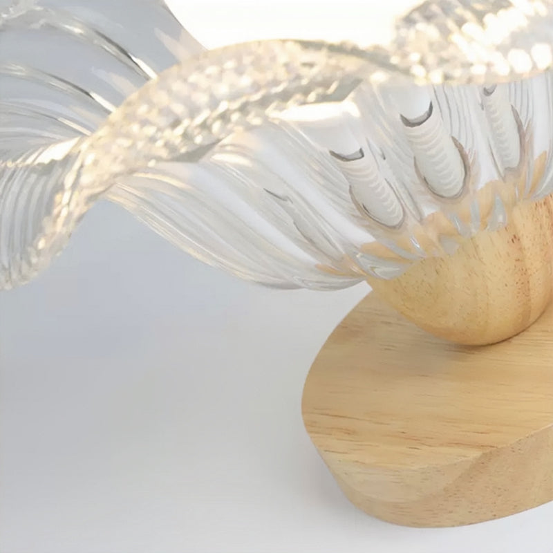 Sanna Nordic Minimalist Semi-Flush Mount Ceiling Light - Lumpaz