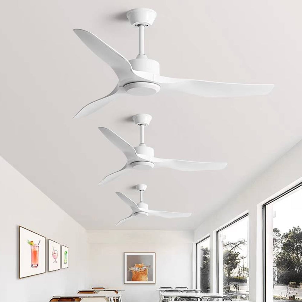 Garner 3-Blade Ceiling Fan with Light, 3 Color, DIA 52'' - Lumpaz