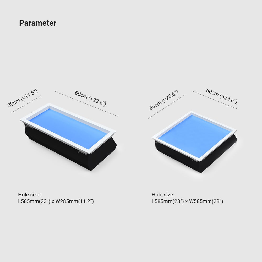 Edge Modern Remote Control Flush Mount Ceiling Light, Black - Lumpaz