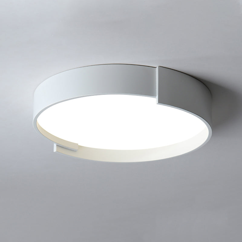 Quinn Modern Round Flush Mount Ceiling Light LED Double Layer - Lumpaz