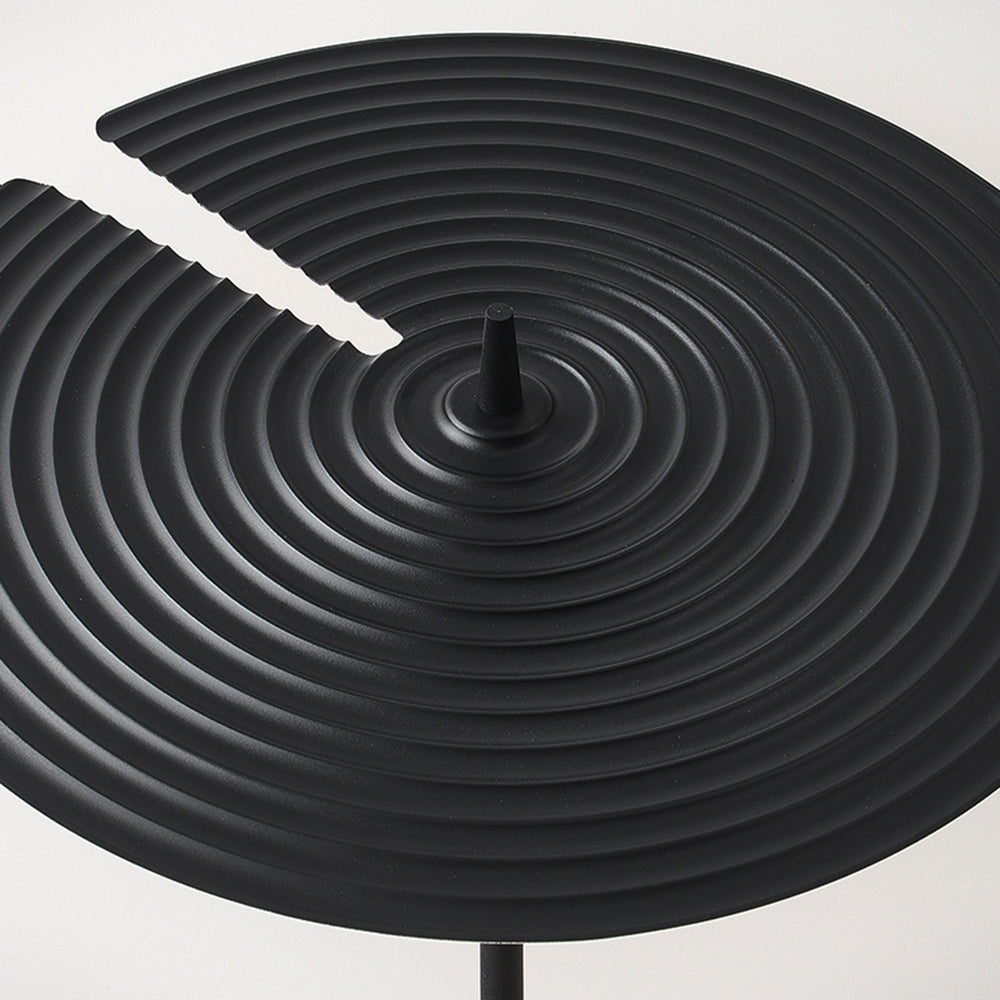 Carins Modern Simple Black Floor & Table Lamp, Metal - Lumpaz