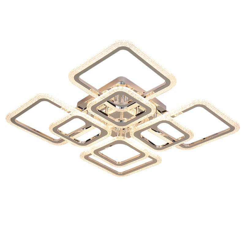 Lacey Modern Square Flush Mount Ceiling Light - Lumpaz