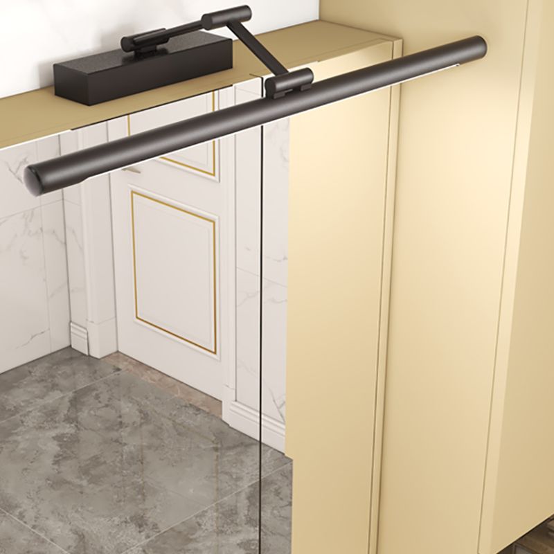 Edge Modern Linear Mirror Front Vanity Metal LED Wall Lamp - Lumpaz