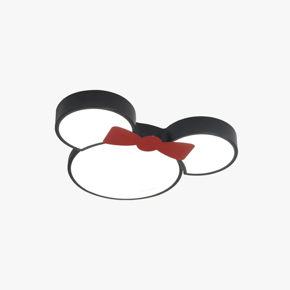 Freja Cartoon Mouse Flush Mount Ceiling Light, 2 Style - Lumpaz