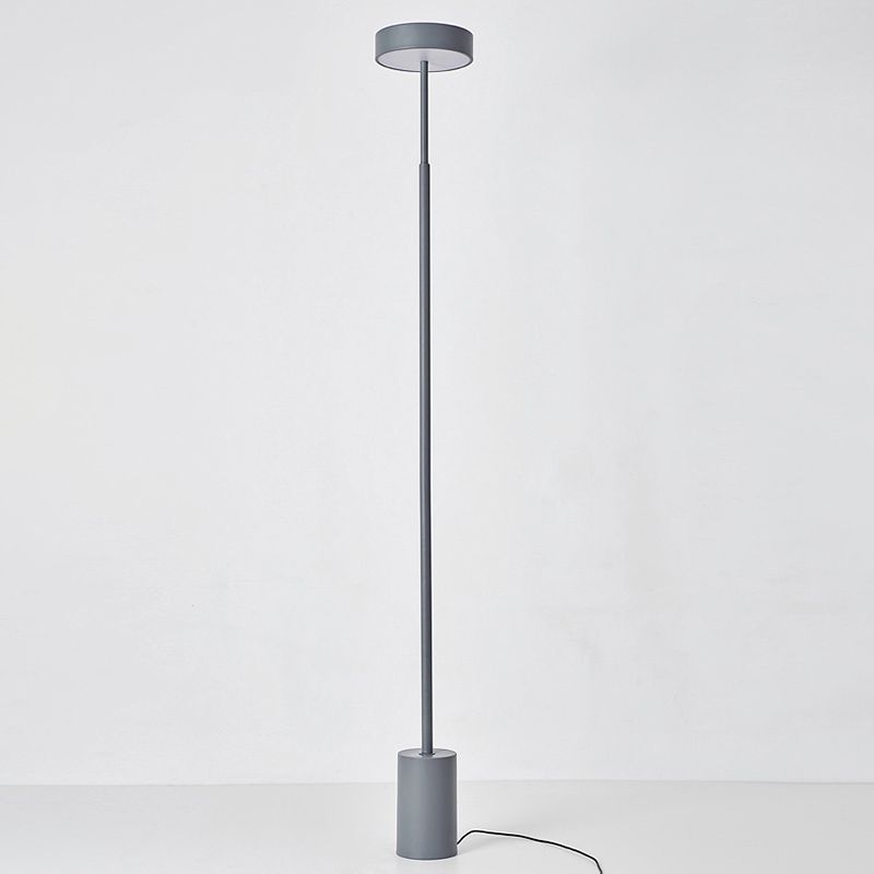Edge Floor Lamp Linear Modern/Minimalist, Black/White/Gray, Bedroom - Lumpaz