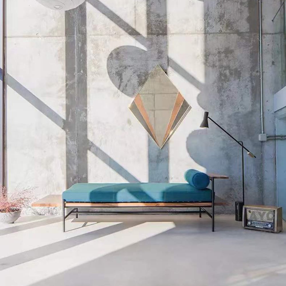 Carins Modern Nordic Minimalistic Floor Lamp, Marble & Metal, Black - Lumpaz