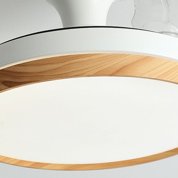 Morandi Ceiling Fan with Light, 4 Color, DIA 35.8"/42.1" - Lumpaz