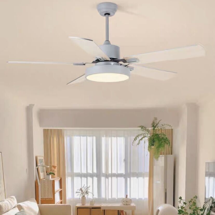 Morandi 5-Blade Ceiling Fan with Light, 4 Color - Lumpaz