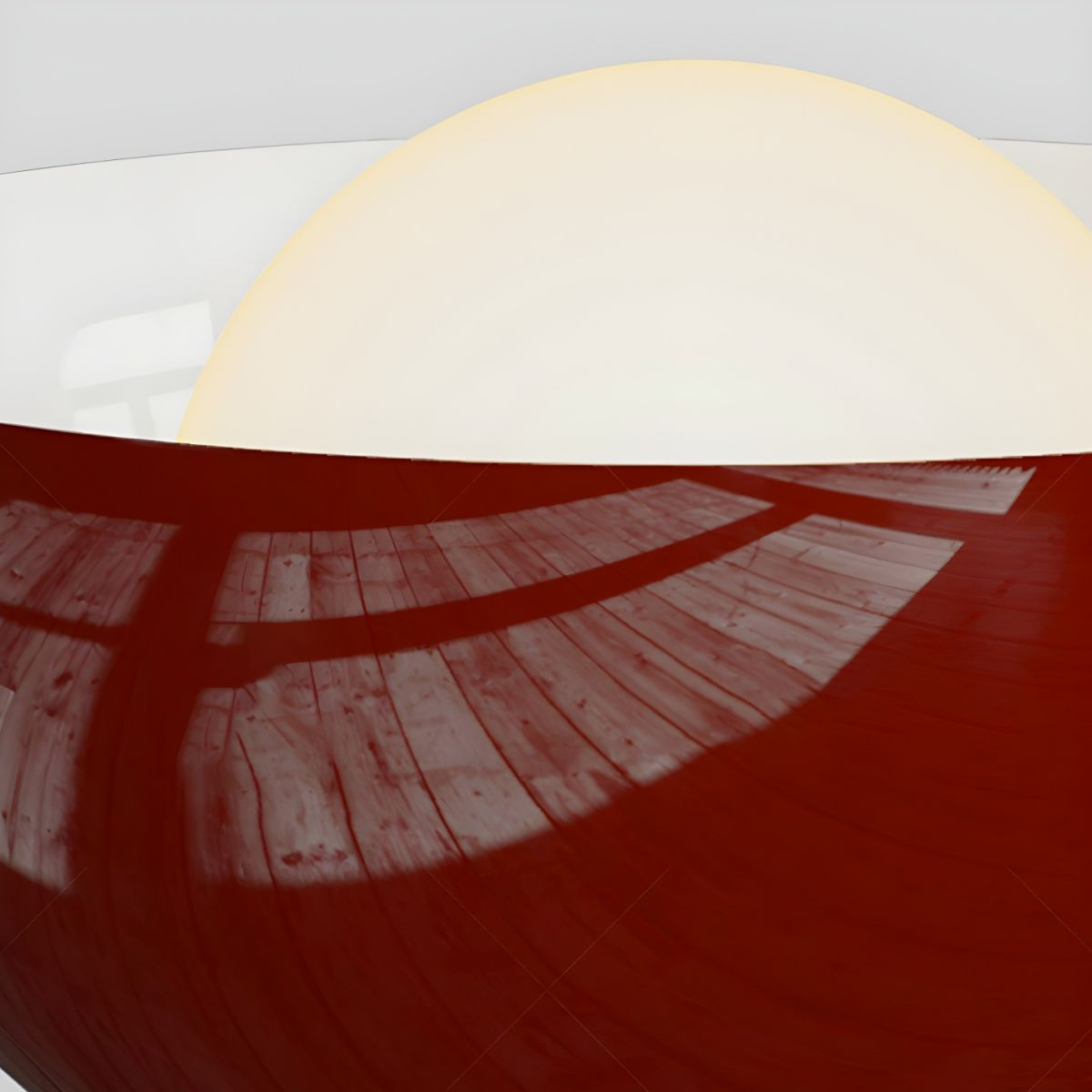 Ozawa Vintage Flush Mount Ceiling Light Wood/Metal/Glass Bar/ Hotels - Lumpaz