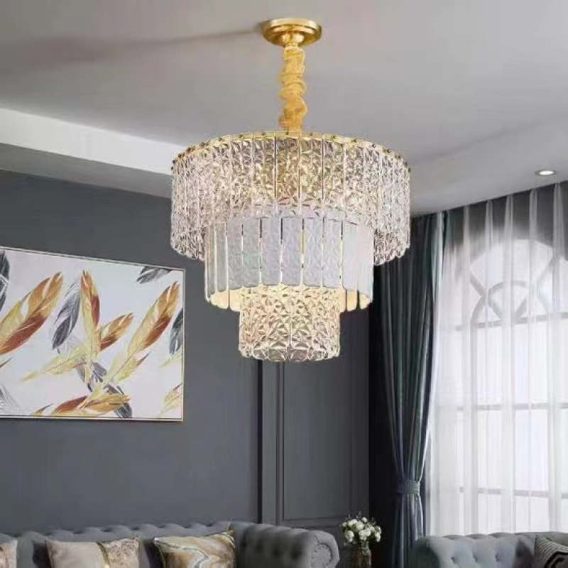 Marilyn Modern Linear Metal Pendant Light Black Living Room - Lumpaz