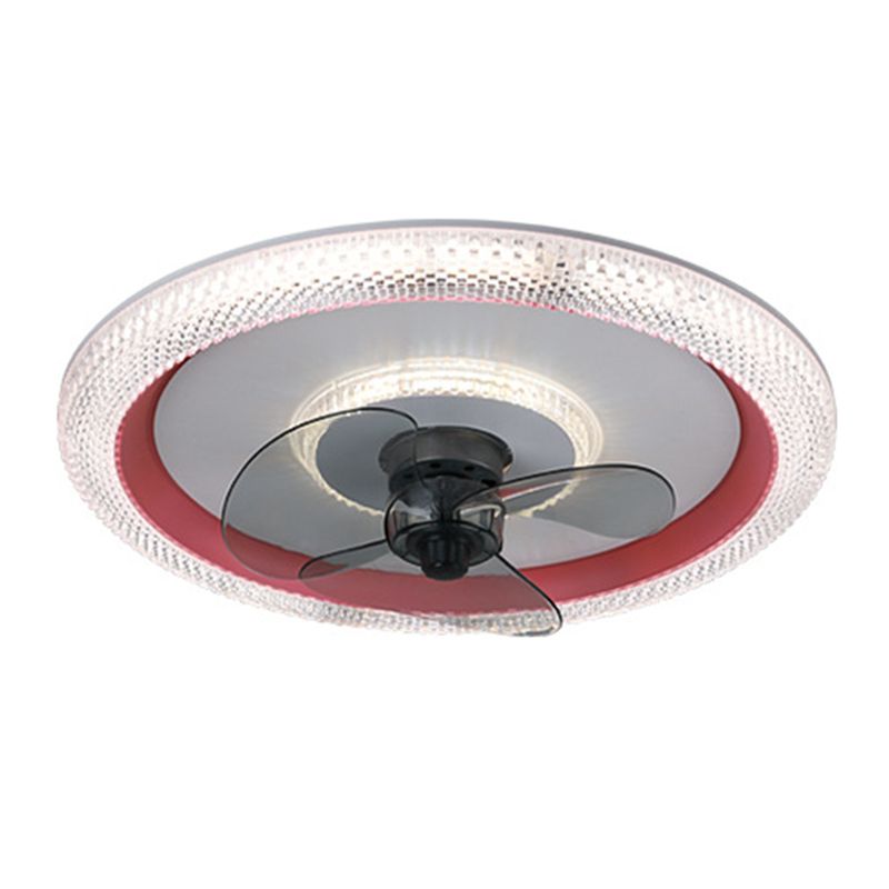 Kirsten 3-Blade Ceiling Fan with Light, 3 Color, DIA 20 " - Lumpaz