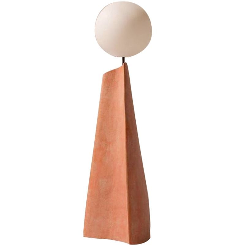 Carins Nordic Globe Floor Lamp, Metal&Glass, Living room - Lumpaz