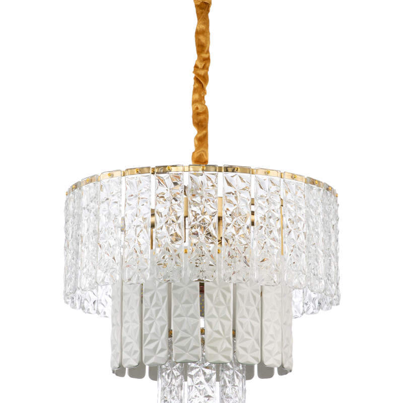 Marilyn Modern Linear Metal Pendant Light Black Living Room - Lumpaz