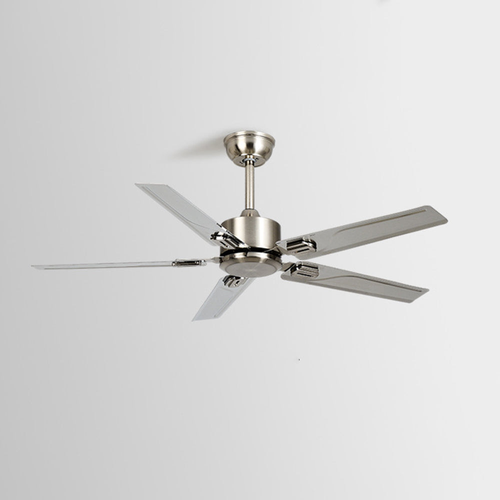 Alessio 5-Blade Industrial Metal DC Ceiling Fan, Summer, 52'' - Lumpaz